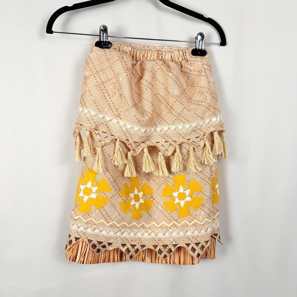 MOANA Disney Store Skirt Movie Inspired Costume Skirt Only Girls 5-6 - Picture 4 of 6
